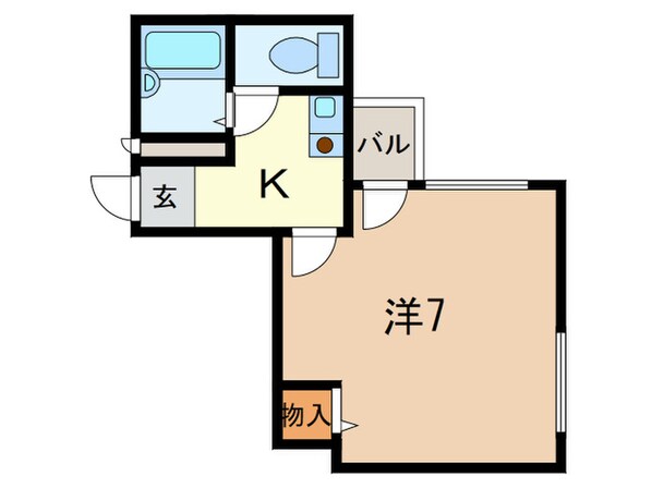 シ－サイド・マンションの物件間取画像